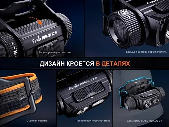 Налобный фонарь Fenix HM60R V2.0