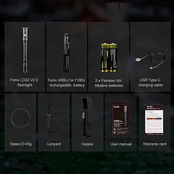 Ручной фонарь Fenix LD22 V2.0
