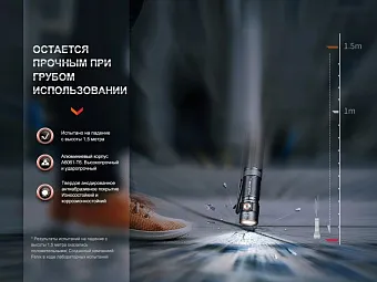Ручной фонарь Fenix E18R V2.0