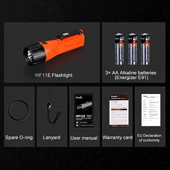 Ручной фонарь Fenix WF11E