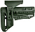 DLG Tactical Приклад TBS Compact with CCP с регулируемой щекой Mil-Spec DLG130/042 