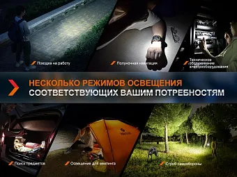 Ручной фонарь Fenix E18R V2.0