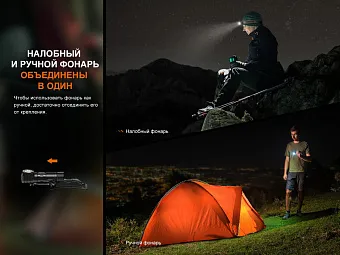 Налобный фонарь Fenix HM23 V2.0