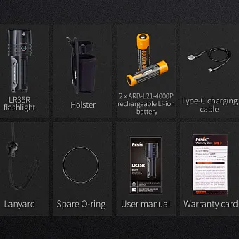 Поисковый фонарь Fenix LR35R