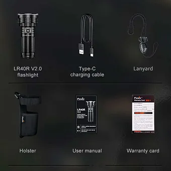 Поисковый фонарь Fenix LR40R V2.0