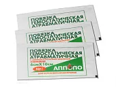Повязка атравматичная нетканая с аминокапроновой кислотой гемостатическая стерильная ПАГ Апполо-Гем