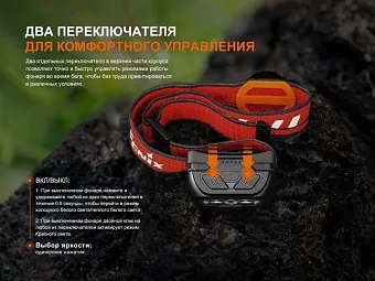 Налобный фонарь Fenix HL18R-T V2.0