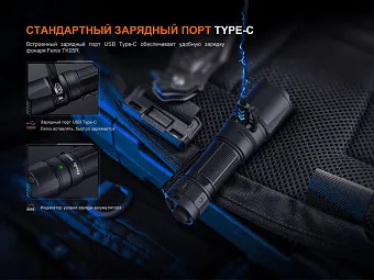 Ручной фонарь Fenix TK05R