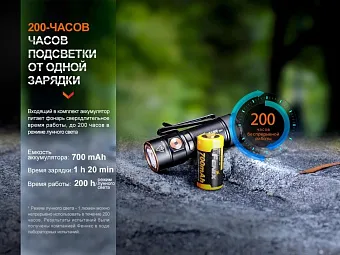 Ручной фонарь Fenix E18R V2.0