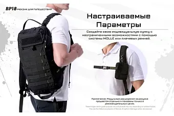 Тактический рюкзак Nitecore BP18