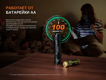 Наключный фонарь Fenix E12 V3.0