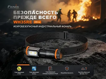 Налобный фонарь Fenix WH35RE